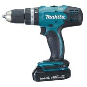 Makita  DHP453SYX1  Akülü Darbeli Matkap Vidalama 18volt-1,5 Ah (74 Parça)