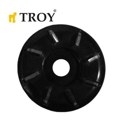Troy 25088 Avuç Taşlama İçin Ahşap Oyma Diski 8 dişli