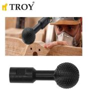 Troy 25082  Avuç Taşlama İçin Küresel Ahşap Törpüleme Ucu  40mm