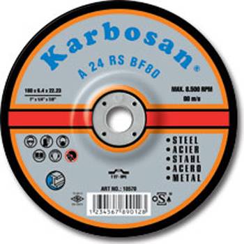 KARBOSAN 115 mm. (6*22) METAL TAŞLAMA TAŞI