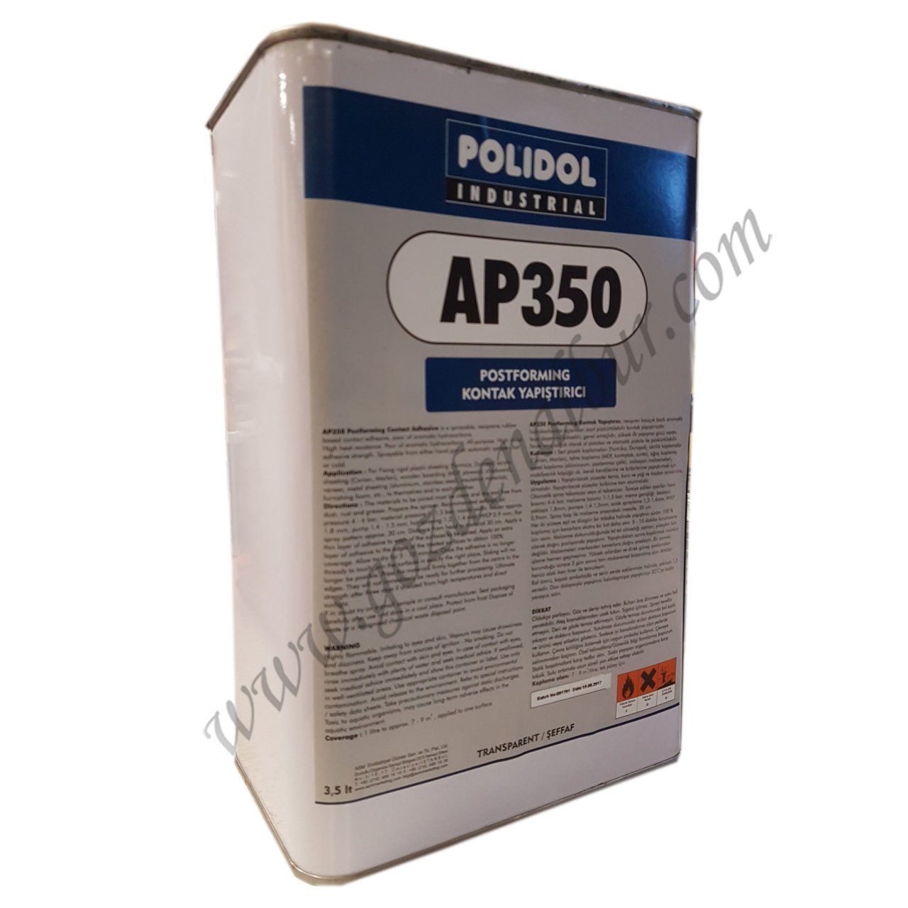 POLİDOL POSTFORMİNG TUTKALI AP350  3,5  Litre