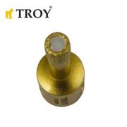 Troy  12 mm M14 Dişli  Mermer ve Granit Delme Pancı