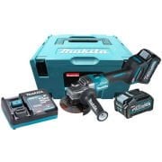 Makita GA004GM201  Akülü Avuç Taşlama 115mm 40 Volt- 4,0 Amper