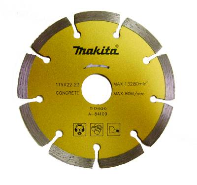 MAKİTA 115 mm. BETON-MERMER KESİCİ SEGMANLI TİP ELMAS DİSK