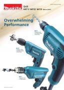 Makita 6413 Darbesiz Matkap 10mm