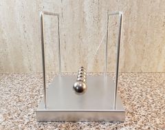 Newton Beşiği Denge Topları ( Metal Gümüş )