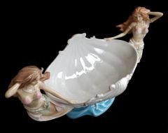 Porselen Deniz kızı Gondol