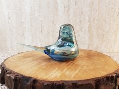 Murano Üfleme Cam Kuş Biblo