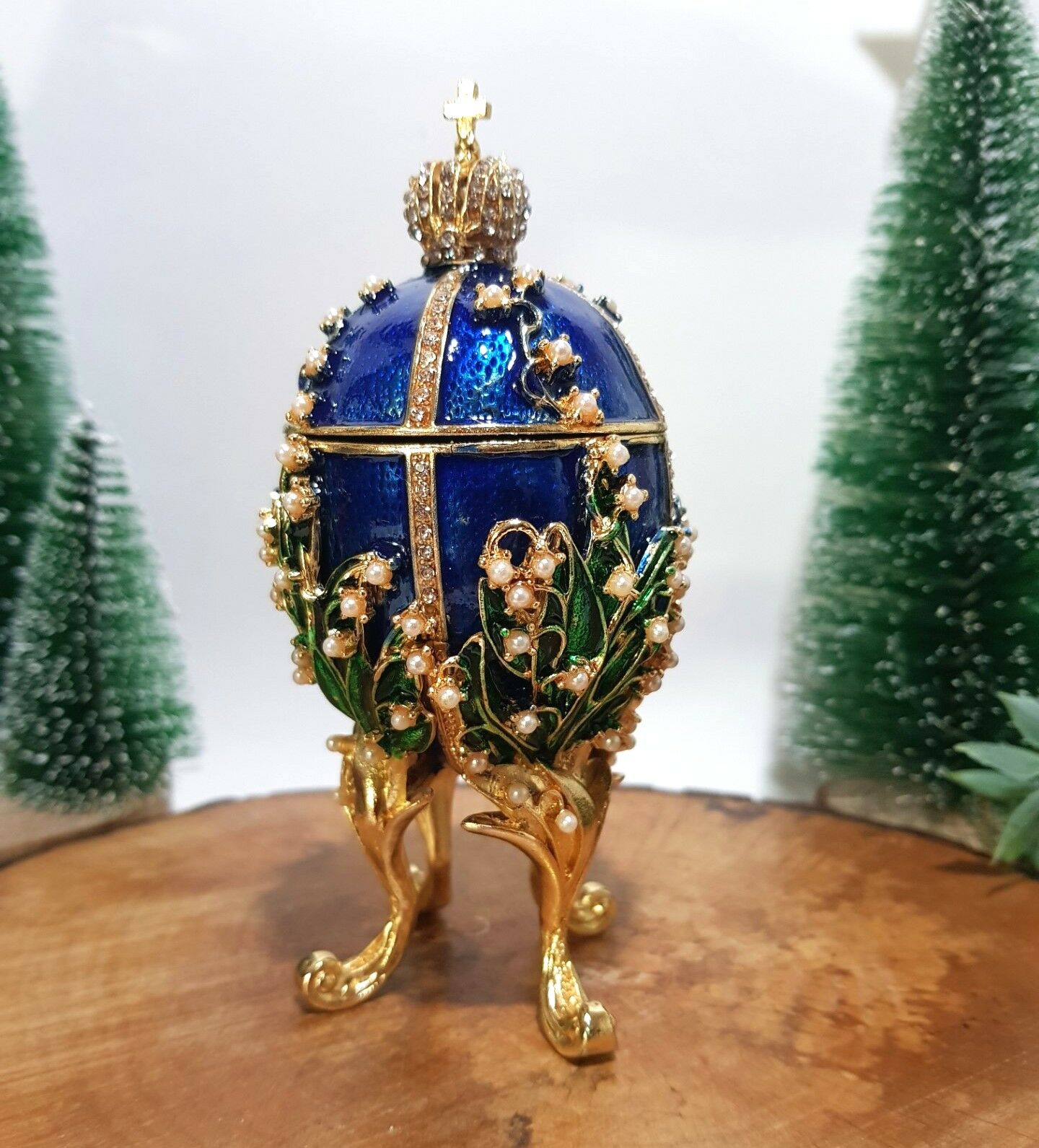 Faberge Yumurtası Mücevher Kutusu
