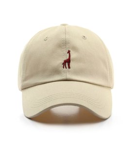 Omark Cotton Beyzbol Şapkası Giraffe Krem
