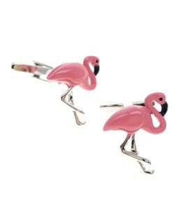 Omark Cotton Flamingo Kol Düğmesi