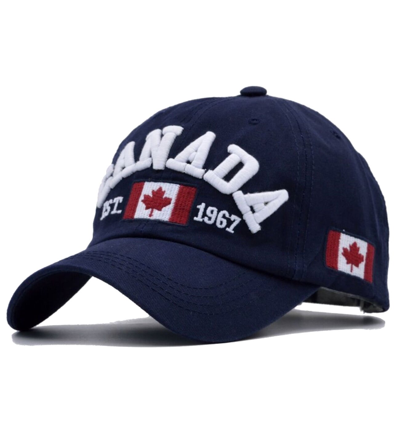 Omark Cotton Lacivert Kanada Şapka