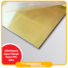 Alüminyum Ayna Yüzeyli Foam PVC