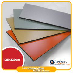 Alutechbond 400 4 mm Alüminyum Kompozit Panel (125x320 cm)