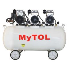 MyTol EWS100 Sessiz Kompresör 100 Litre 3Hp