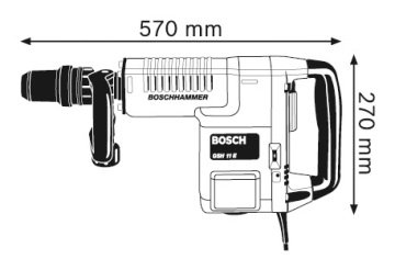 Bosch Professional GSH 11 E Kırıcı