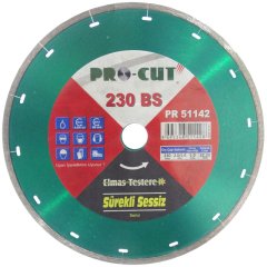 Pro-Cut PR51142 230BS Daire Testere 230mm - Çatı Kremiti, Seramik, Mermer, Cam
