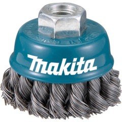 Makita D-24119 Burma Telli Konik M14 Vidalı Çanak Fırça 60mm