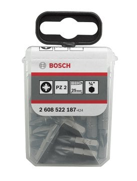 Bosch PZ2*25 mm 25'li TicTac Kutu