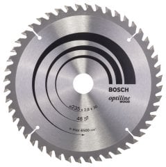 Bosch - Optiline Serisi Ahşap için Daire Testere Bıçağı 235*30/25 48 Diş