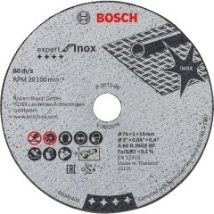 Bosch Expert For Inox Disk Metal 76x1x10mm