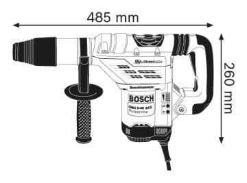 Bosch Professional GBH 5-40 DCE Kırıcı Delici