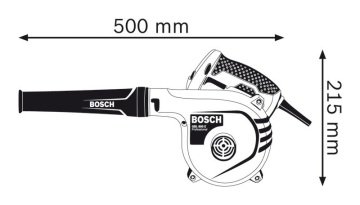 Bosch Professional GBL 800E CE Üfleyici