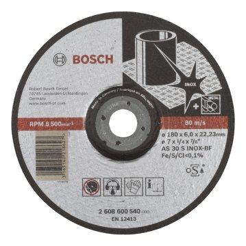 Bosch 180*6,0 mm Expert for Inox