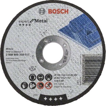 Bosch Expert Kesme Diski 115x2.5mm Metal