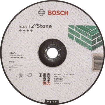 Bosch Expert Kesme Diski Bombeli 230x3mm Taş
