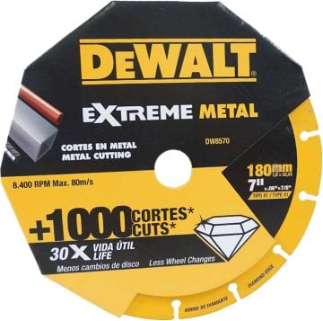 DeWalt Extreme Metal DW8570 Kesici Disk 180mm Metal