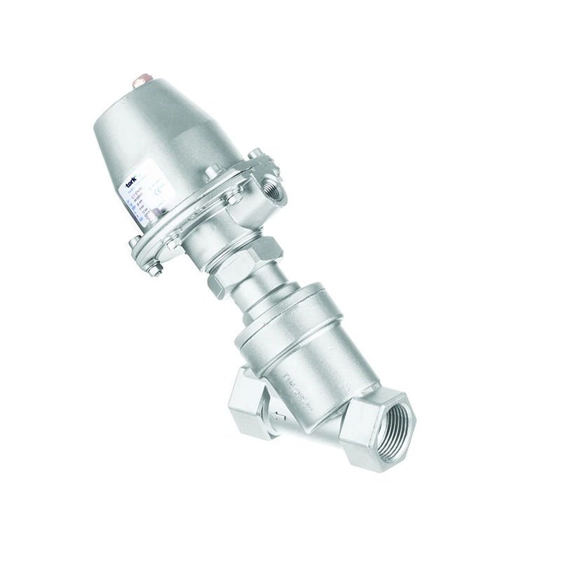 PP1121 Gaz ve Buhar Serisi Dişli Bağlantılı Normalde Açık Plastik Başlıklı Pnömatik Pistonlu Vanalar