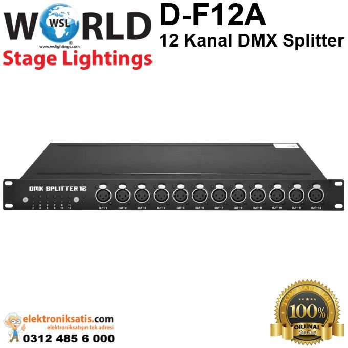 WSLightings D-F12A DMX 1/12 Splinter