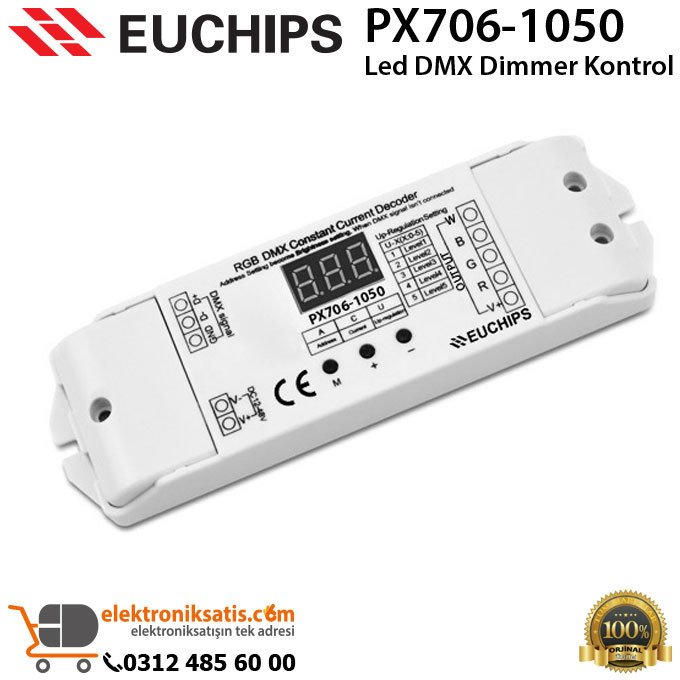 Euchips PX706-1050 DMX 512 Power Led Driver