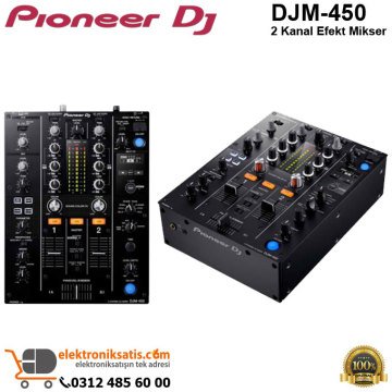 Pioneer Dj DJM-450 2 Kanal Efekt Mikser