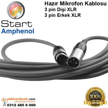 Mikrofon Kablosu 10 mt Dişi XLR-Erkek XLR