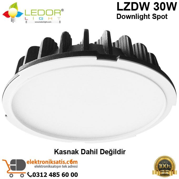 Ledorlight LZDW 8 inç 30W Led Armatür 3000K DC 27-42V