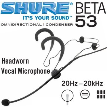 Shure BETA53 Kafa Mikrofonu