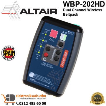 Altair WBP-202HD Dual Channel Wireless Beltpack