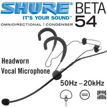 Shure BETA54 Kafa Mikrofonu