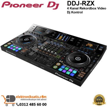 Pioneer Dj DDJ-RZX 4 Kanal Rekordbox Video Dj Kontrol