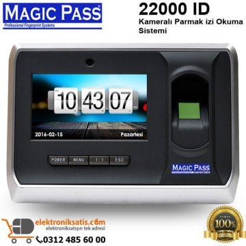 Magic Pass 22000 ID Kameralı Parmak izi Okuma Sistemi