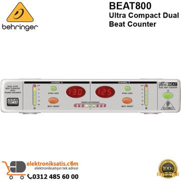 Behringer BEAT800 Ultra Compact Dual Beat Counter
