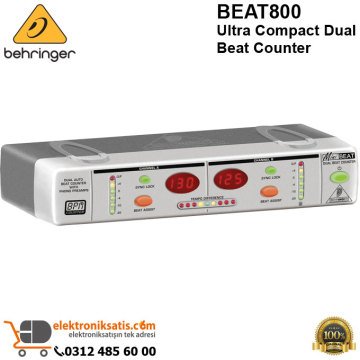 Behringer BEAT800 Ultra Compact Dual Beat Counter
