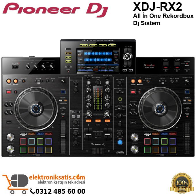 Pioneer Dj XDJ-RX2 All in One Rekordbox Dj Sistem