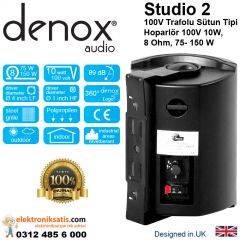 Denox Studio 2 100V Trafolu Kabin Sütun Hoparlör