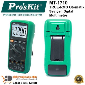 Proskit MT-1710 TRUE-RMS Otomatik Seviyeli Dijital Multimetre