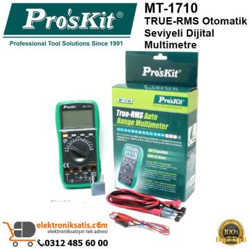 Proskit MT-1710 TRUE-RMS Otomatik Seviyeli Dijital Multimetre