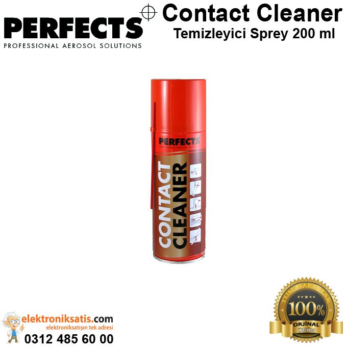 Perfect Kontak Temizleyici Sprey 200 ml x 6 adet