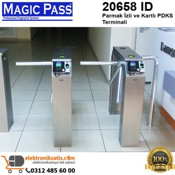 Magic Pass 20658 ID Parmak İzli ve Kartlı PDKS Terminali